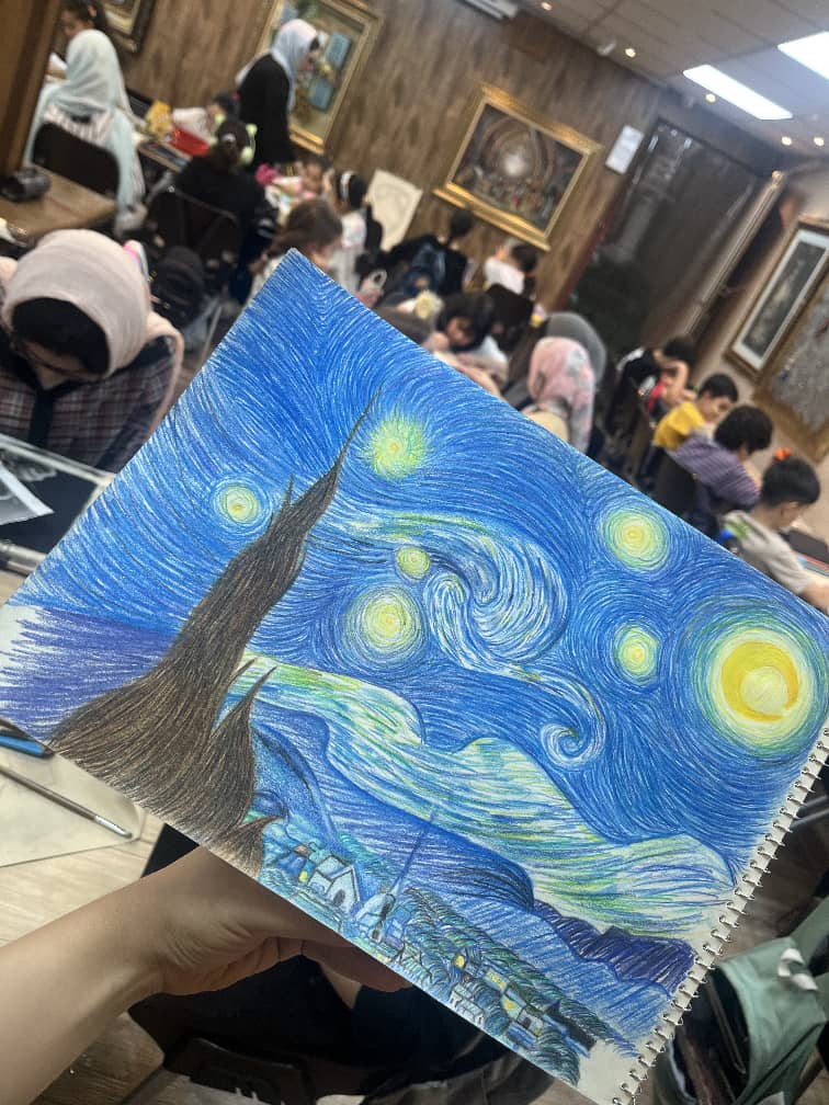 آموزش نقاشی سیاه قلم کودکان